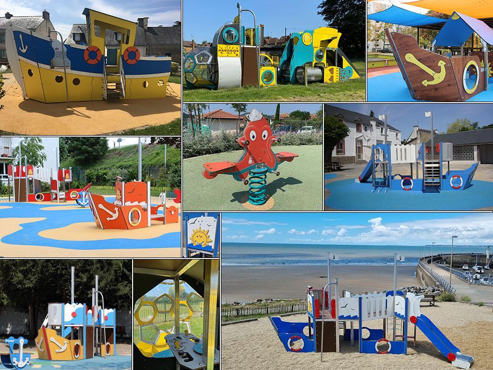 THEME MER, UN CHOIX IDEAL POUR VOTRE AIRE DE JEUX