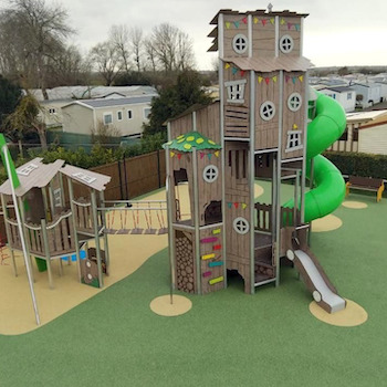 Aire de jeux camping tourisme